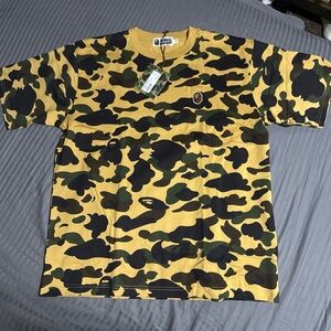A Bathing Ape Camo Short Sleeve Tee
